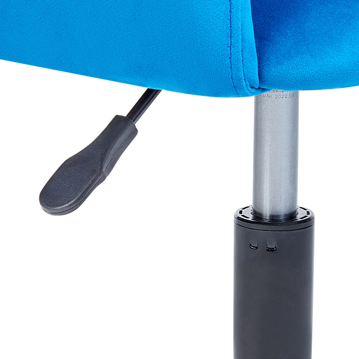 Office chair SANILAC Velvet Blue [8]