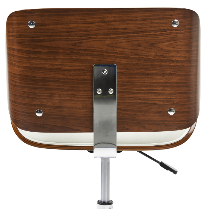 Scaun de birou TOTOWA Piele ecologică Alb [6]