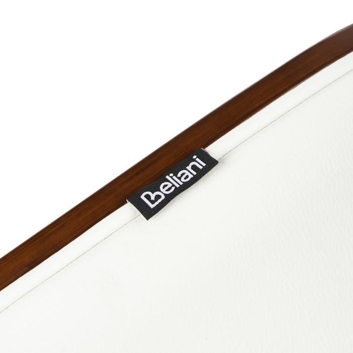 Scaun de birou TOTOWA Piele ecologică Alb [8]