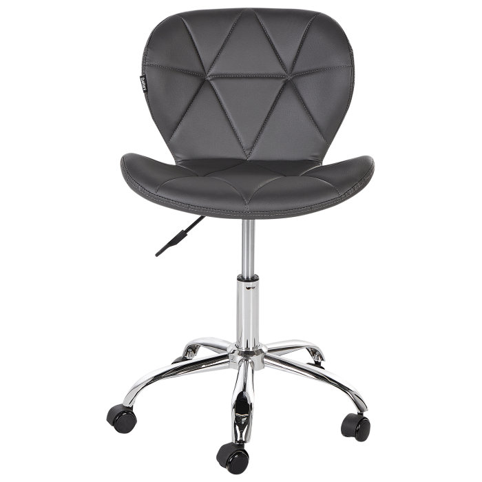 Office chair VALETTA Eco-leather Graphite Grey [4]