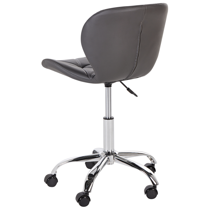 Office chair VALETTA Eco-leather Graphite Grey [5]