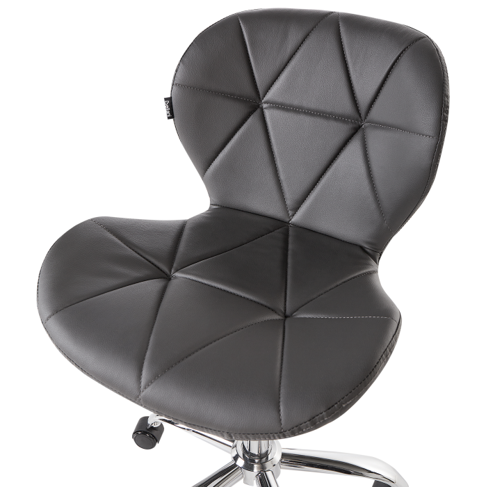 Office chair VALETTA Eco-leather Graphite Grey [6]