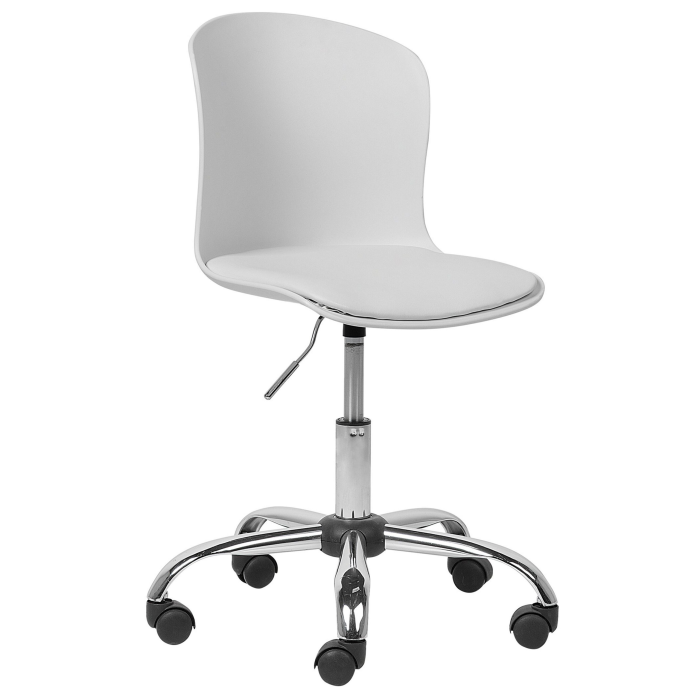 Office chair VAMO White Eco-leather [2]