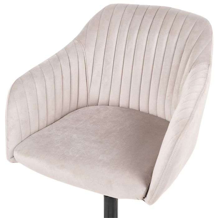 Office chair VENICE Velvet Taupe [7]