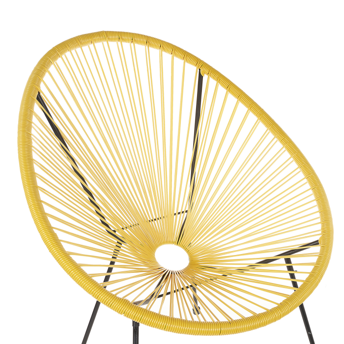 ACAPULCO Garden Chair II Synthetic Rattan Yellow [6]