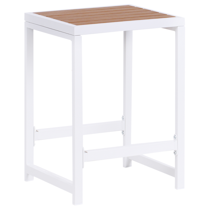 AVETRANA Garden Chair Metal Brown/White [2]