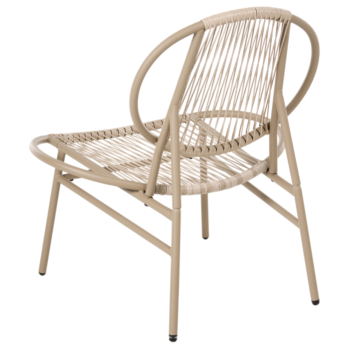 Garden chair OVARO Synthetic rattan Beige [5]