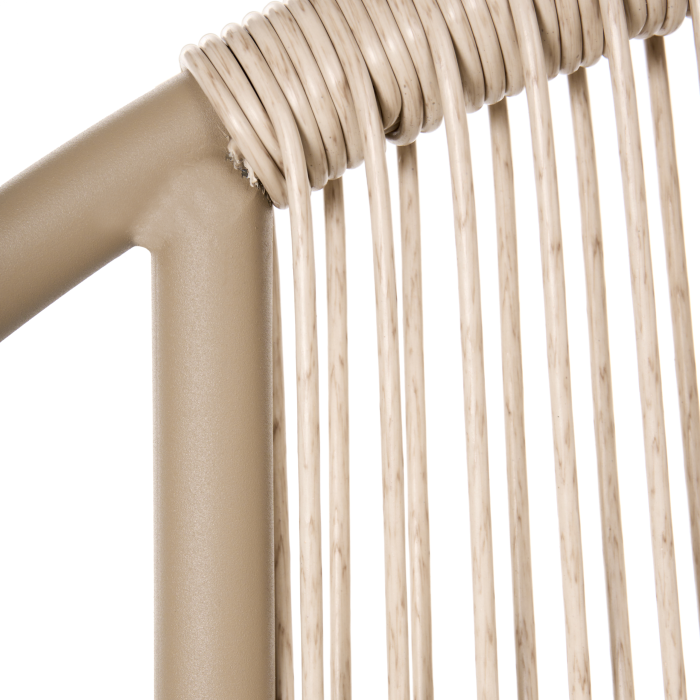 Garden chair OVARO Synthetic rattan Beige [7]