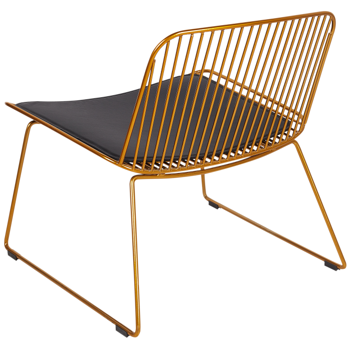 Scaun dining SNORUM Metal Auriu [5]