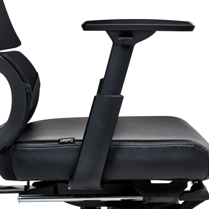 Scaun ergonomic CREATOR Piele ecologică Negru [7]