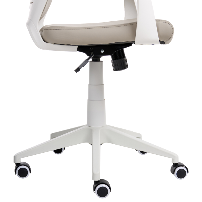 Scaun ergonomic DELIGHT Piele ecologică Taupe [9]