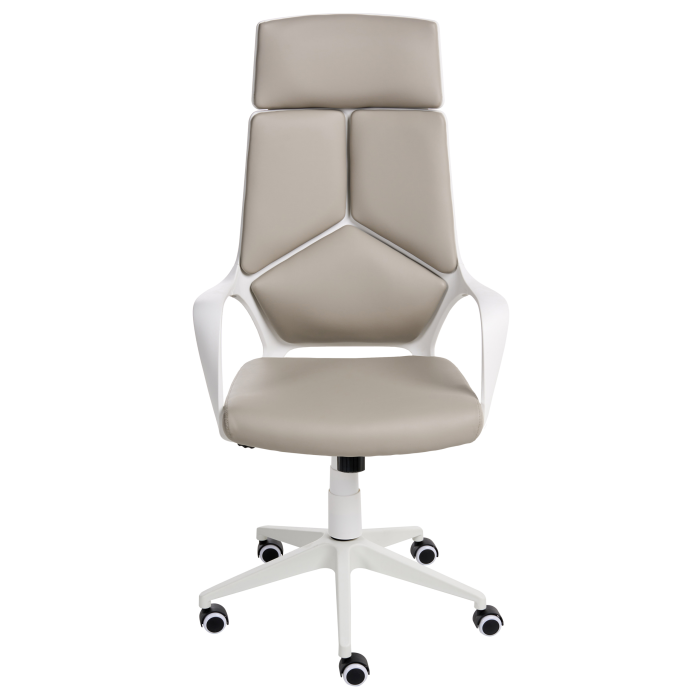 Scaun ergonomic DELIGHT Piele ecologică Taupe [6]