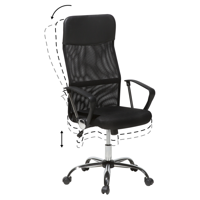 Ergonomic chair DESIGN Black [7]