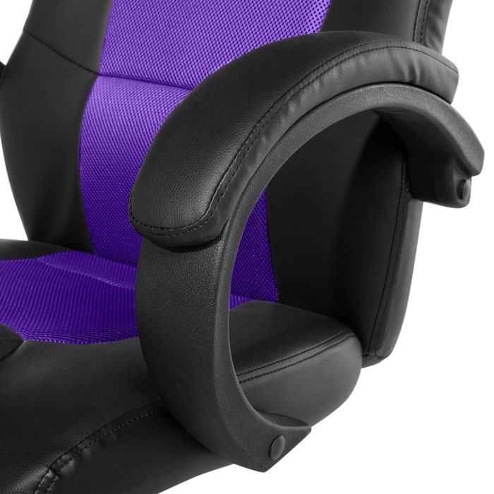 Scaun ergonomic FIGHTER Piele ecologică Violet [11]