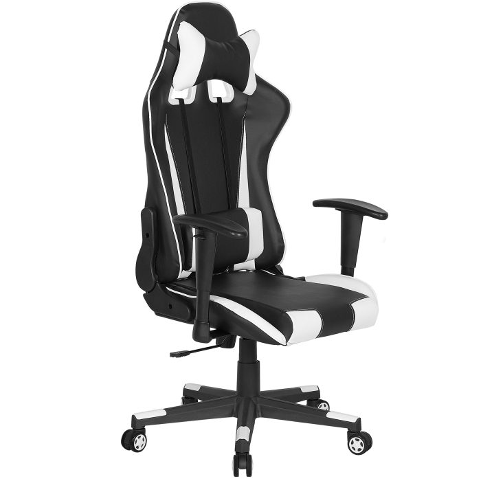 Ergonomic Chair GAMER Eco-Leather White [2]