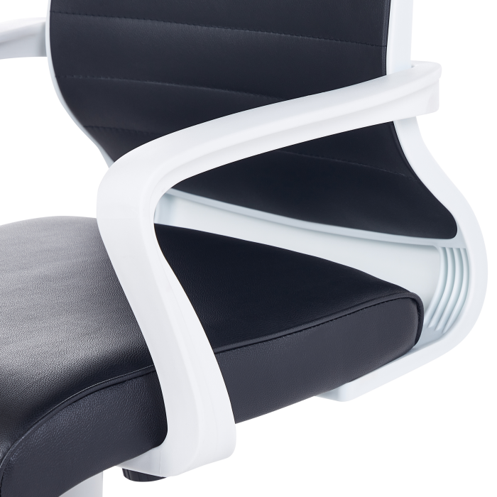 Ergonomic chair LEADER Eco-leather Black [8]