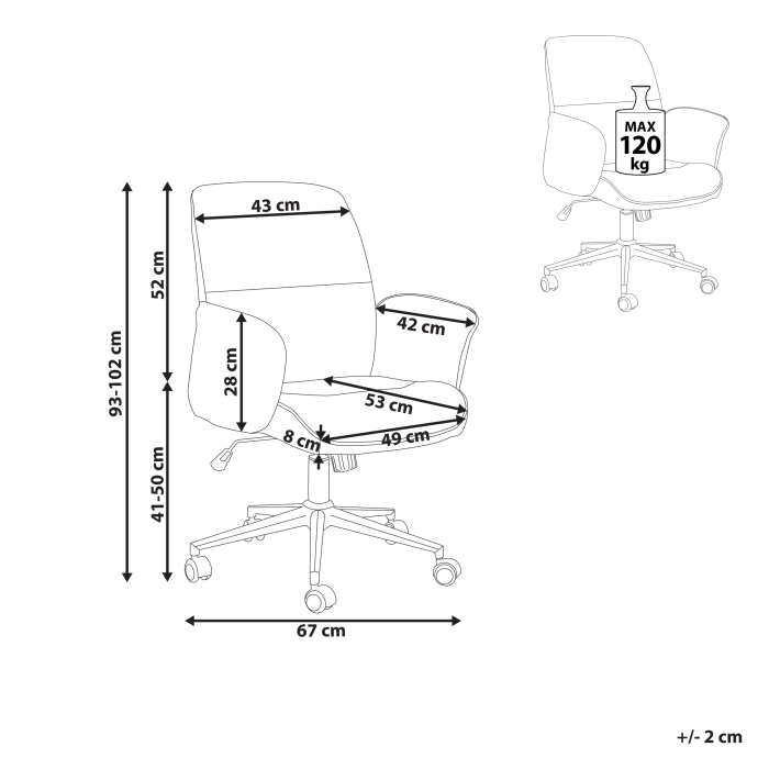 Scaun ergonomic RAVISHING Maro [3]