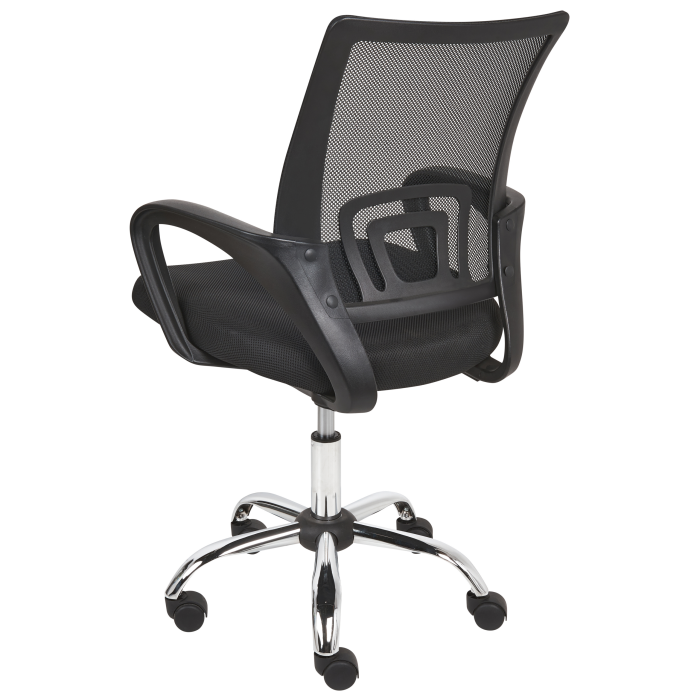 Scaun ergonomic SOLID Negru [5]