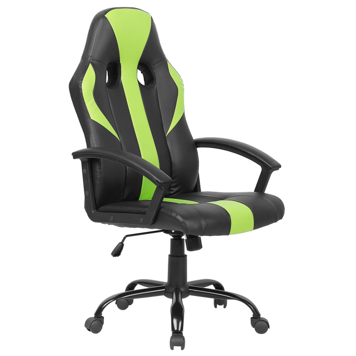 SUCCESS Ergonomic Chair Eco-leather Lime Green [2]