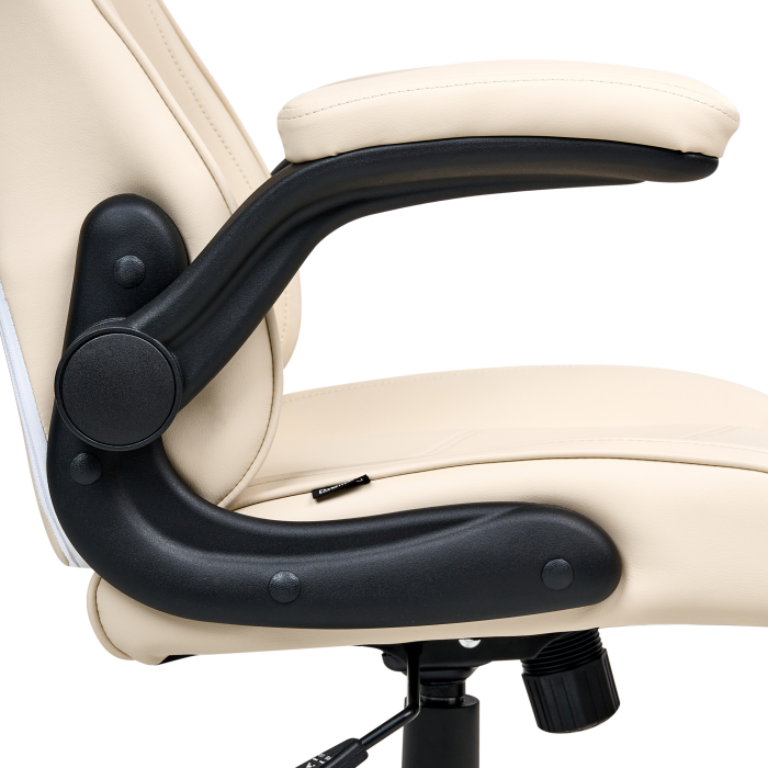 Ergonomic chair TRIUMPHER Eco-leather Off-white [7]