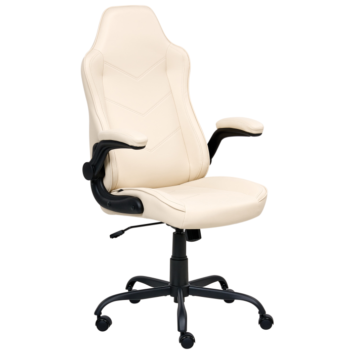 Ergonomic chair TRIUMPHER Eco-leather Off-white [2]