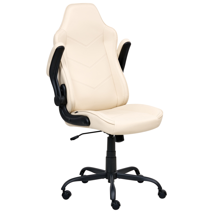Ergonomic chair TRIUMPHER Eco-leather Off-white [4]