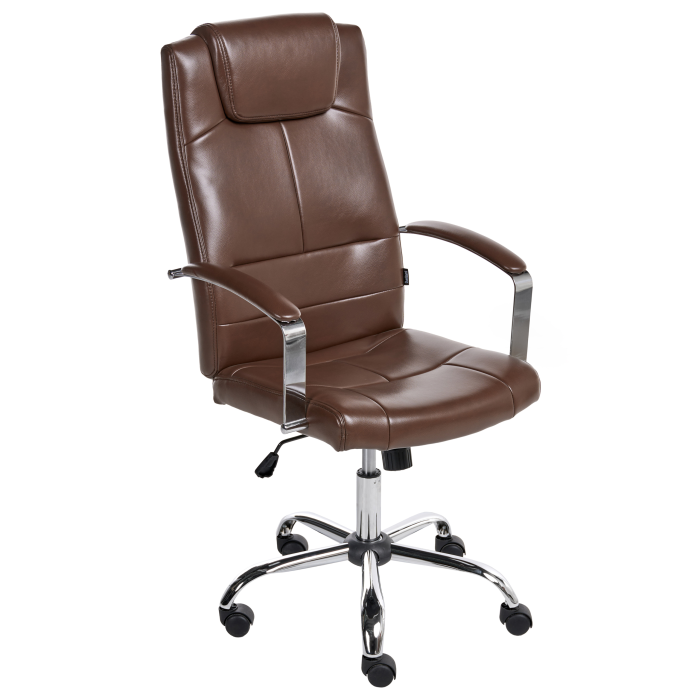 Executive chair WINNER Eco-leather Brown [2]