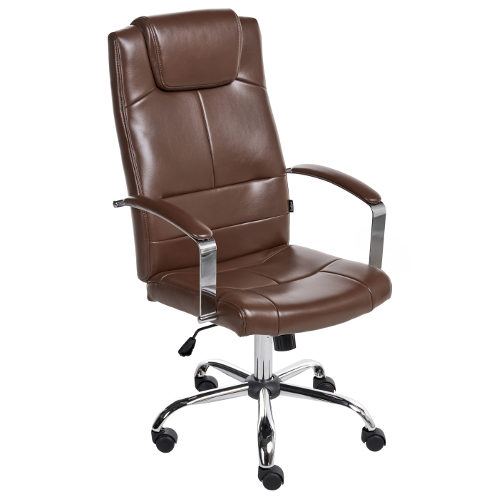 Executive chair WINNER Eco-leather Brown [4]