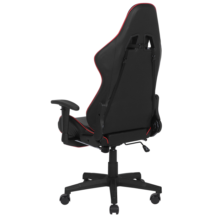 Scaun gaming VICTORY Piele ecologică Roșu [5]