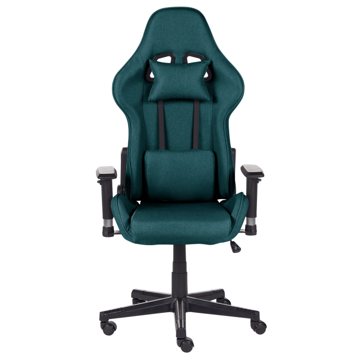 Scaun gaming WARRIOR Verde închis [4]
