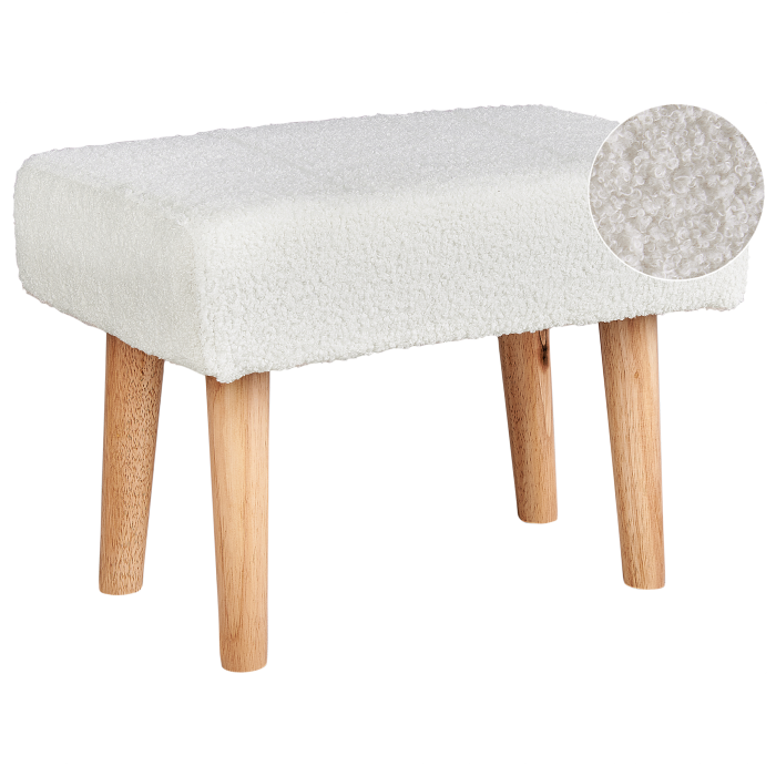 TAKOMA Stool Boucle White [2]