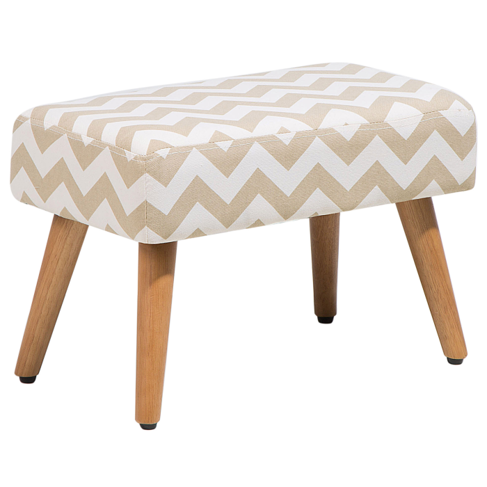 TAKOMA Stool Cotton Beige [2]