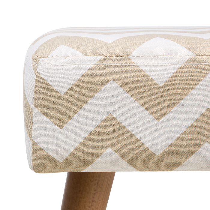 TAKOMA Stool Cotton Beige [7]