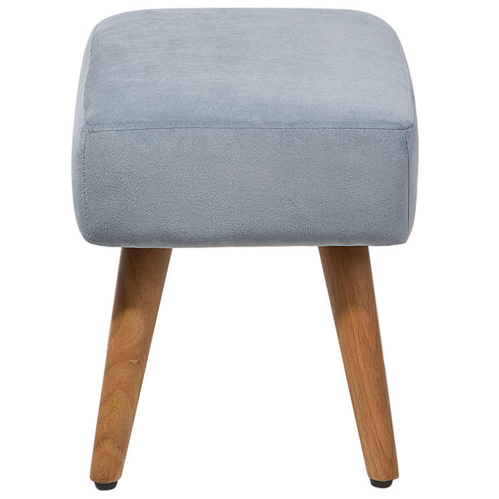 Scaun taburet TAKOMA Catifea Gri [5]