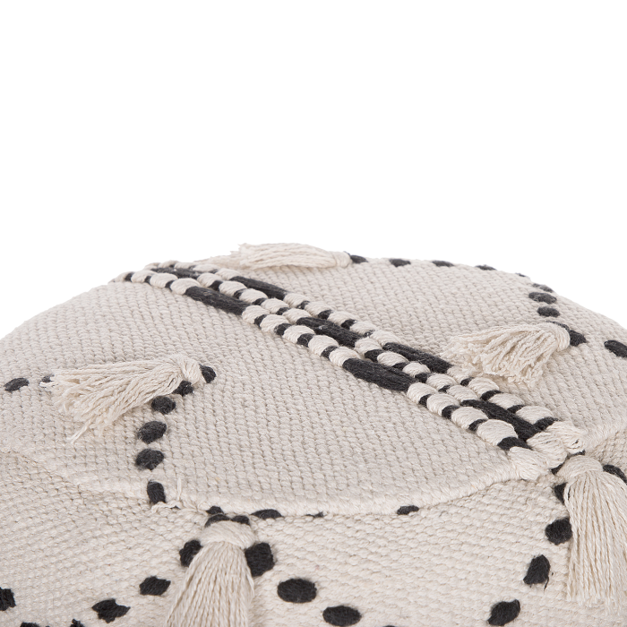 Scaun taburet THONDI Bumbac Bej [3]