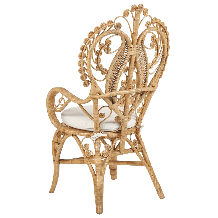 Scaun tip păun CARRARA Ratan Natural [5]