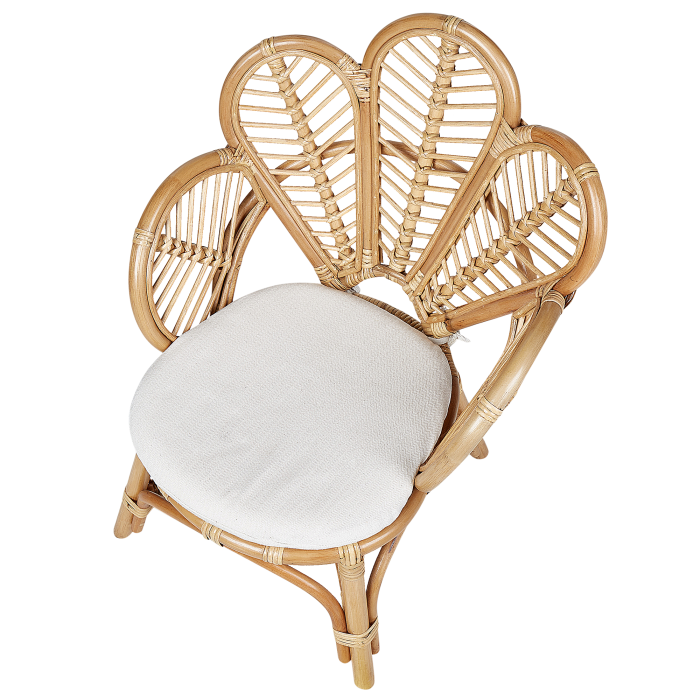 Children's peacock chair FLORENTINE II Natural rattan [6]