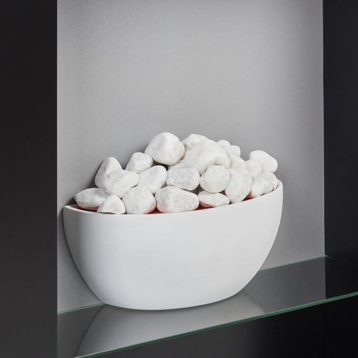 Electric fireplace with heating function DJURAB Black [7]