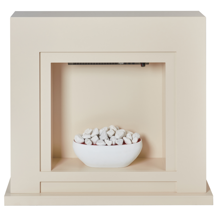 Electric fireplace with heating function SAHARA Beige [2]