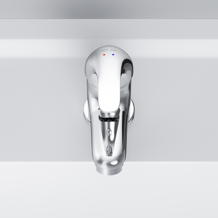 F4098301 Play, Set 3-in-1: basin mixer, bath/shower mixer with shower kit, chrome [11]