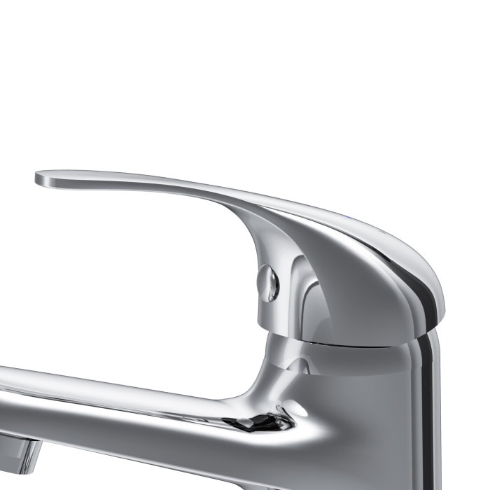 F4098301 Play, Set 3-in-1: basin mixer, bath/shower mixer with shower kit, chrome [4]