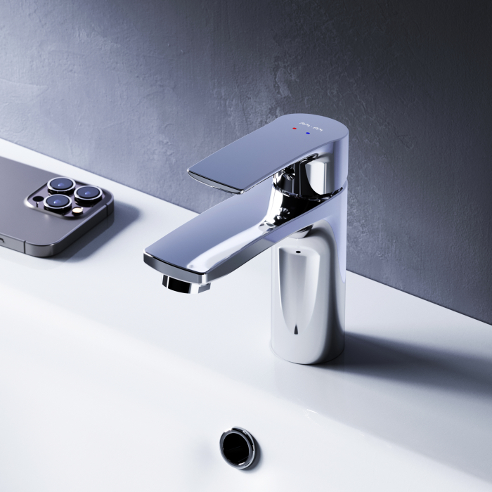 F4097C01 Pride, Set 3-in-1: basin mixer, bath/shower mixer with shower kit, chrome [15]