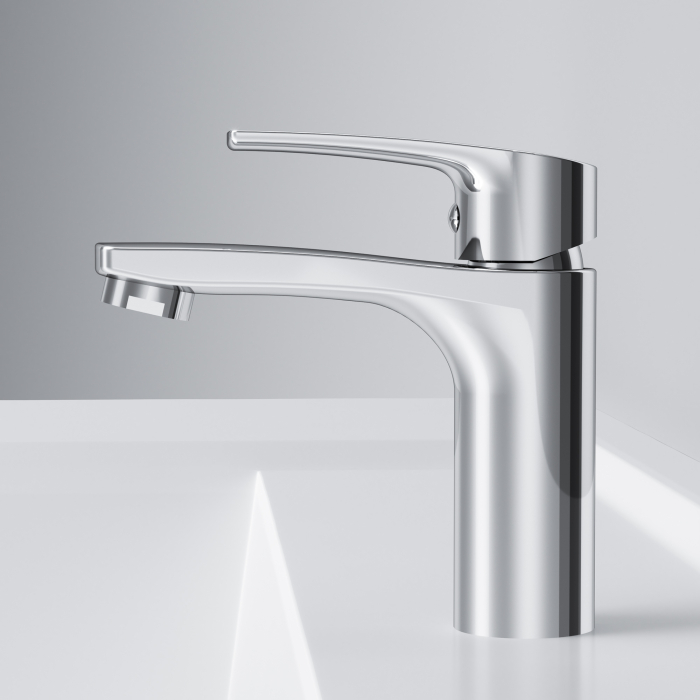 F4097C01 Pride, Set 3-in-1: basin mixer, bath/shower mixer with shower kit, chrome [24]