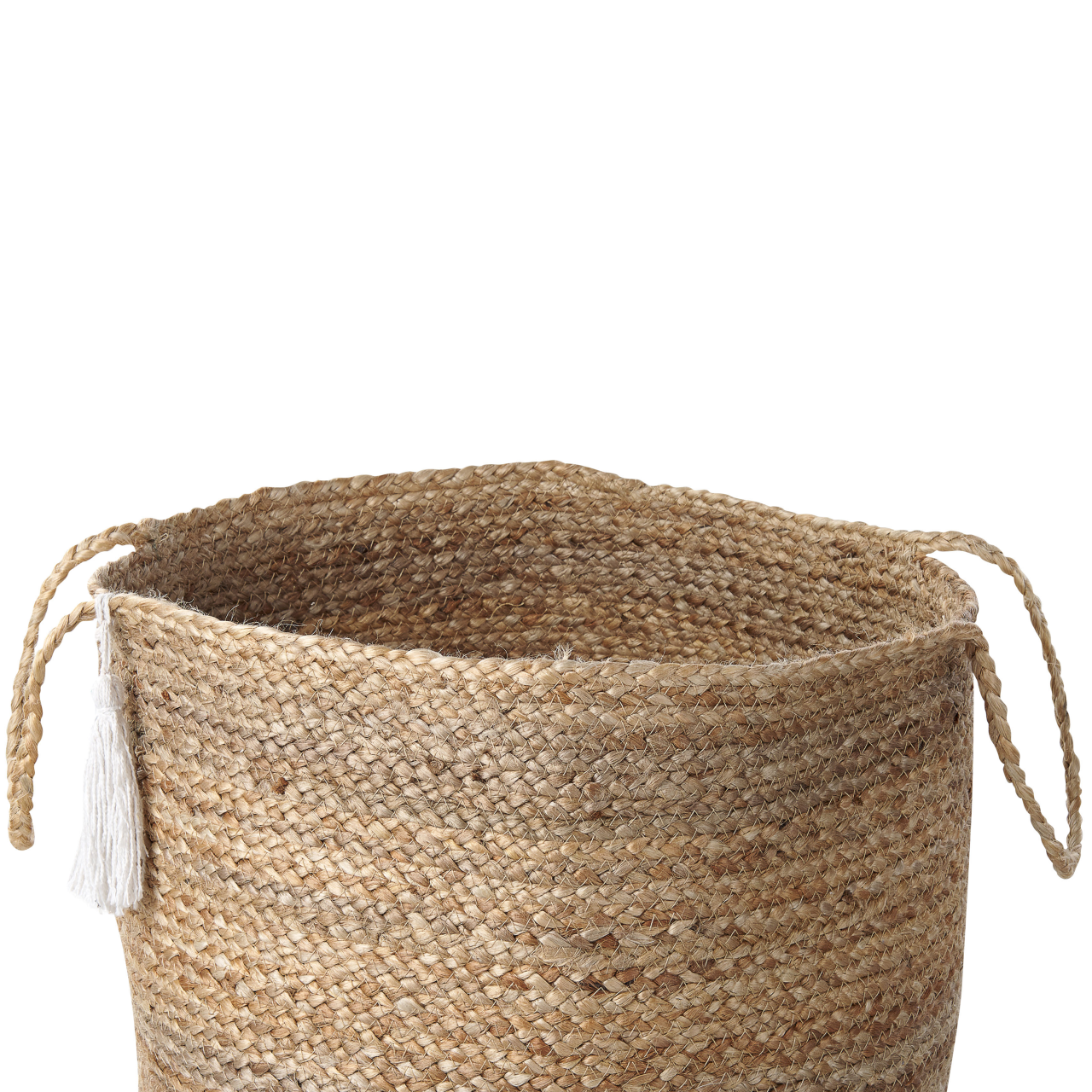 Set of 2 GAJAR Jute baskets White [5]