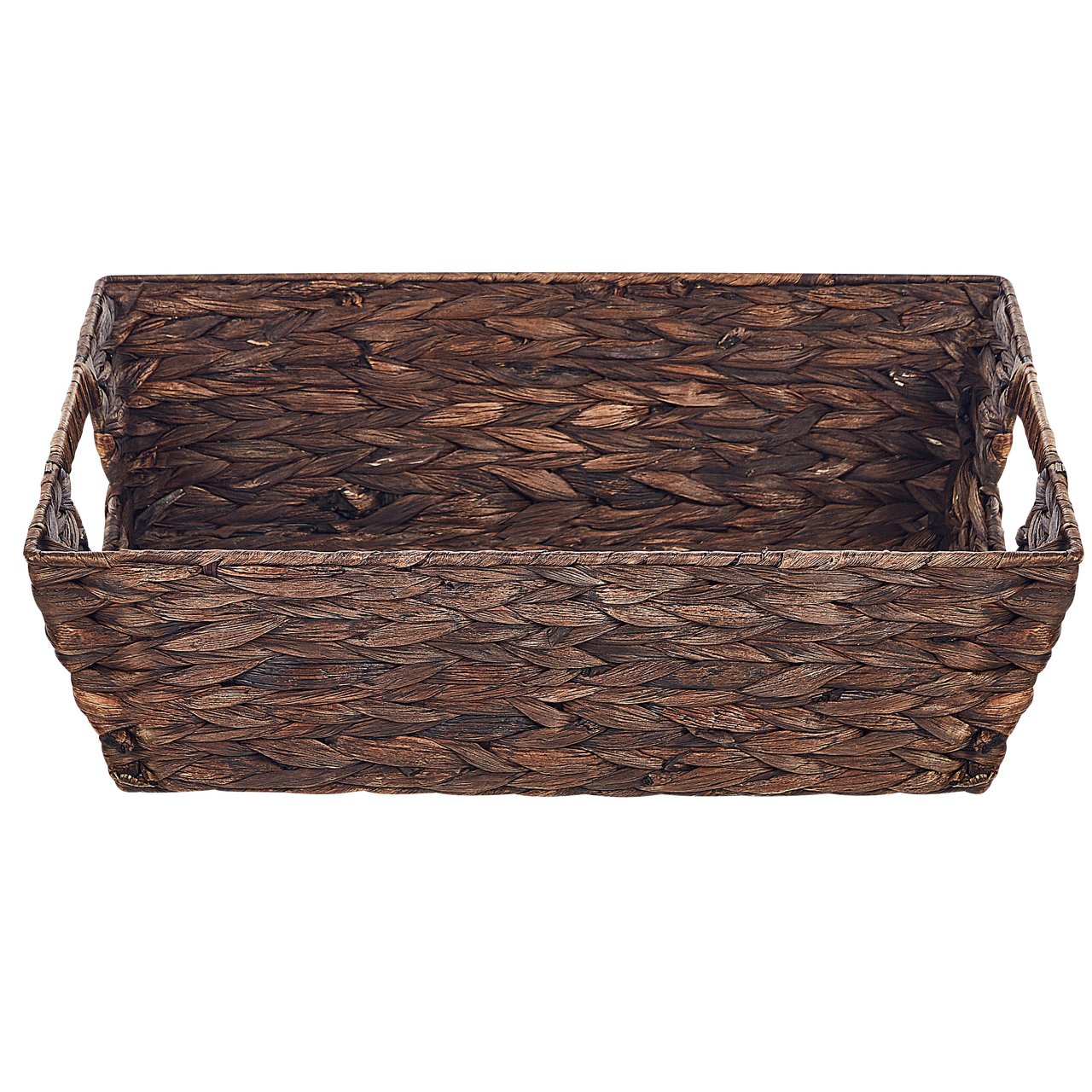 Set of 2 Baskets PANDZ Wicker Dark Brown [6]