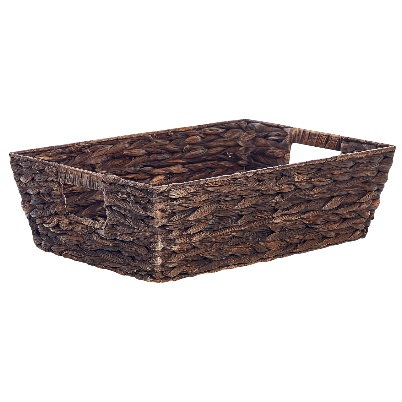 Set of 2 Baskets PANDZ Wicker Dark Brown [4]