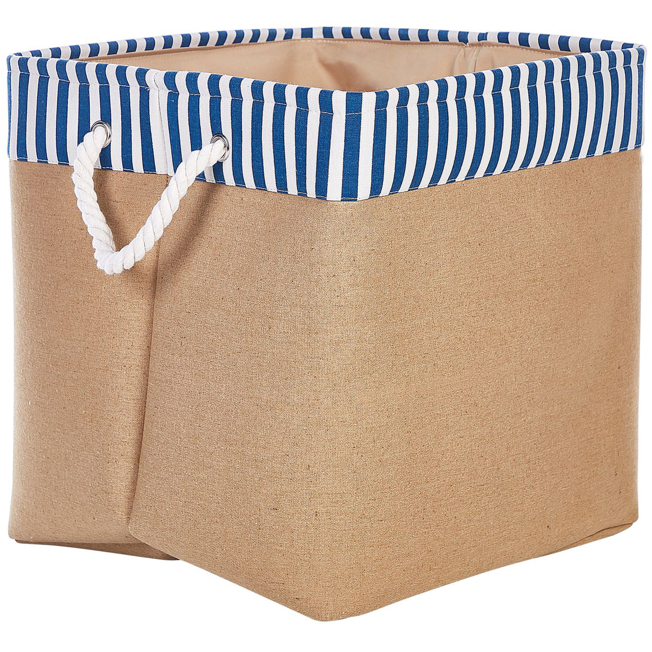 Set of 2 TUGUL Cotton Beige baskets [5]