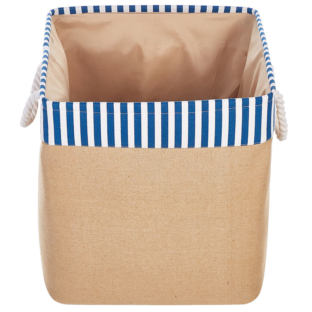 Set of 2 TUGUL Cotton Beige baskets [6]