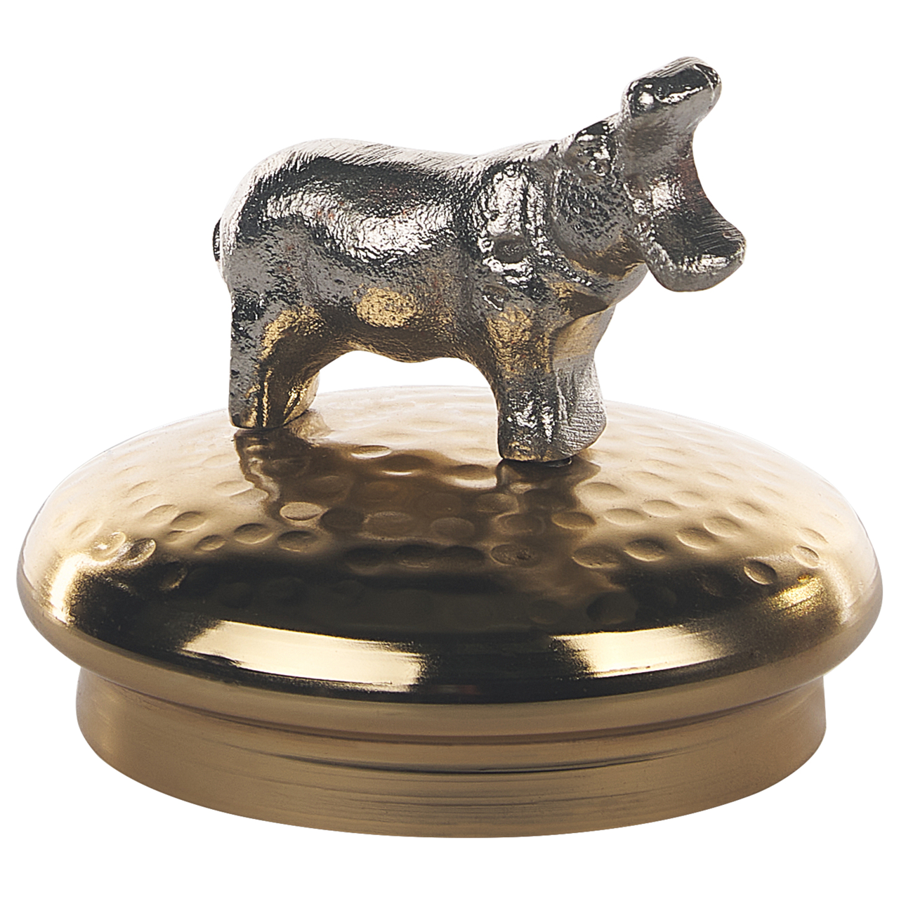 Set de 2 cutii pentru bijuterii LAKI Sticlă Auriu [6]