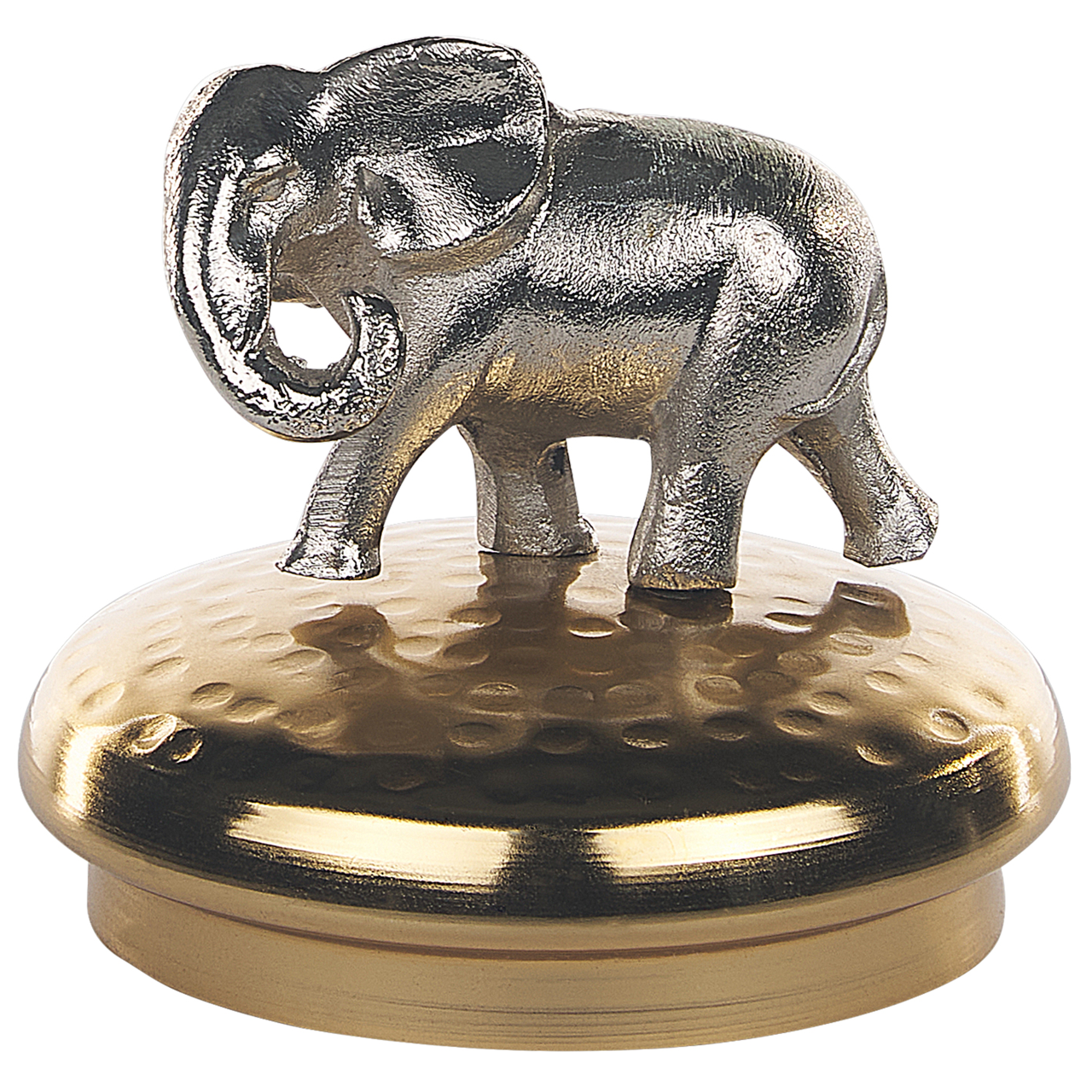 Set de 2 cutii pentru bijuterii LAKI Sticlă Auriu [7]